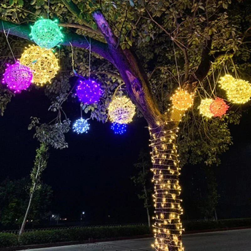 Boule LED Extérieure Étanche 20cm IP65 Blanc chaud Éclairage de jardin | Restfield