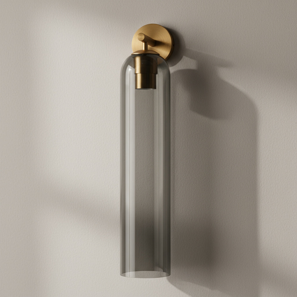 Glazen Wandlamp met Gouden of Zwarte Armatuur – Moderne Verlichtingstoevoeging | Sansoti