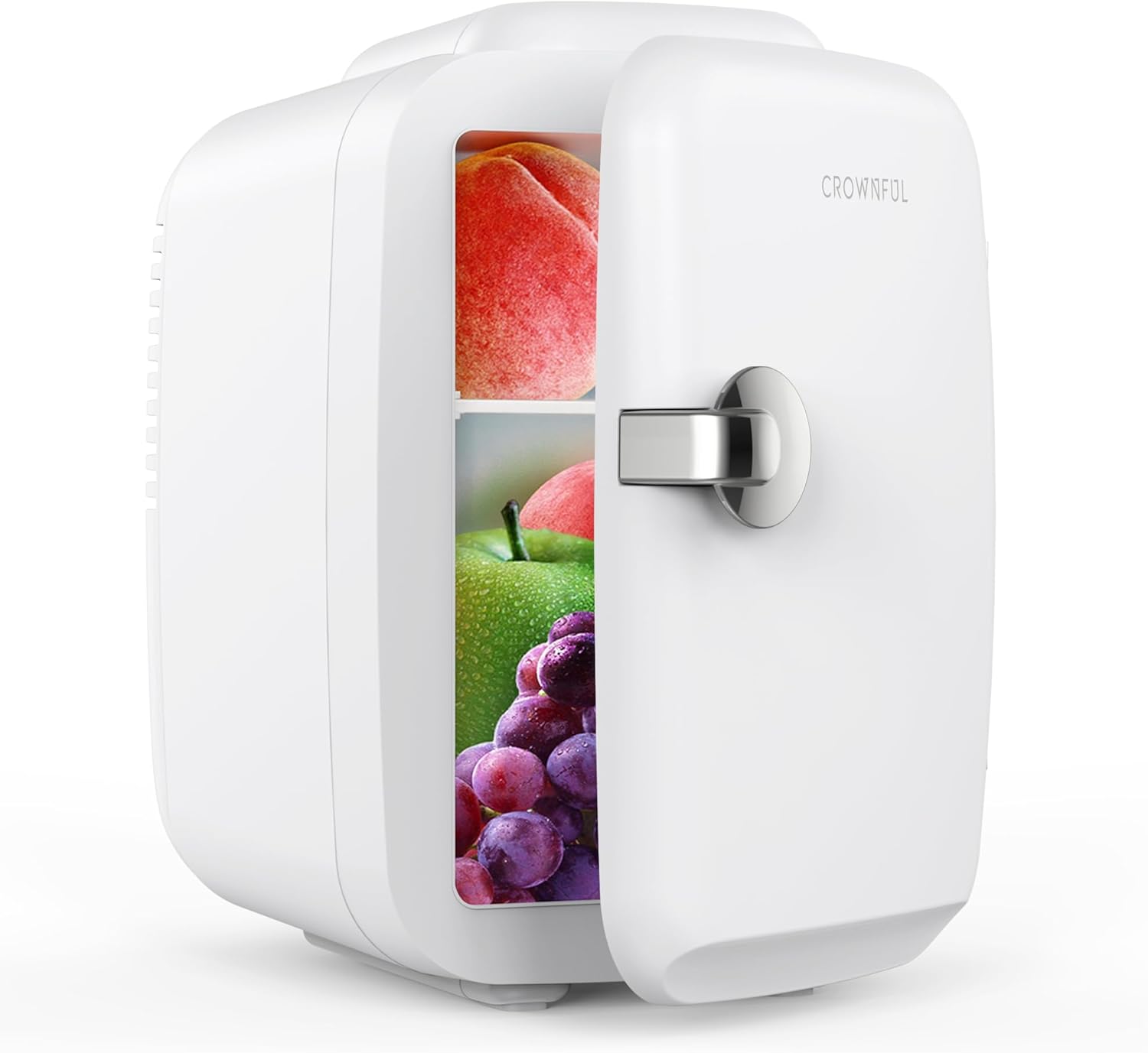 Compacte Mini Koelkast 4L Koel- & Warmfunctie Slaapkamer Kantoor Draagbaar AC/DC Energiezuinig Thuis Auto | Sansoti