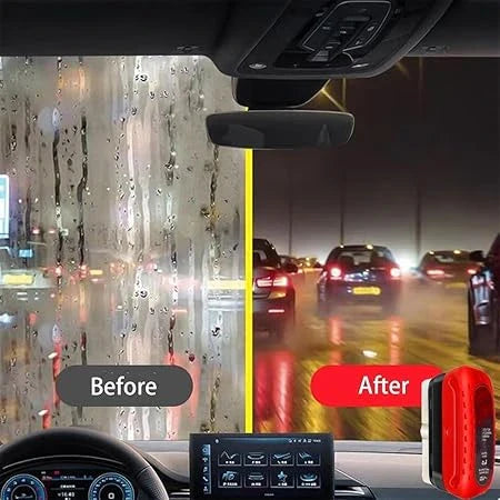 Car Window Cleaner for Grease-Free Clear View – Sponge with Hydrophobic Coating | Sansoti