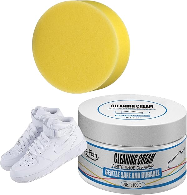Premium Shoe Cleaning Cream – Intensively Restorative for Leather & Textile – Removes Stains and Restores Color | Sansoti