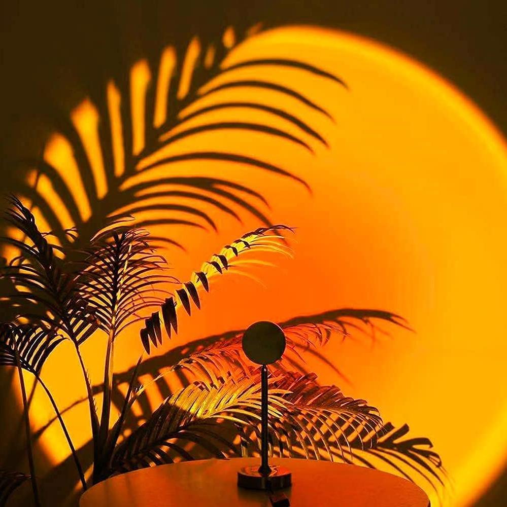 Sfeervolle Sfeerlamp met Zonsondergang Projectie voor Woonkamer Slaapkamer en Sfeerverlichting Interieur | Sansoti