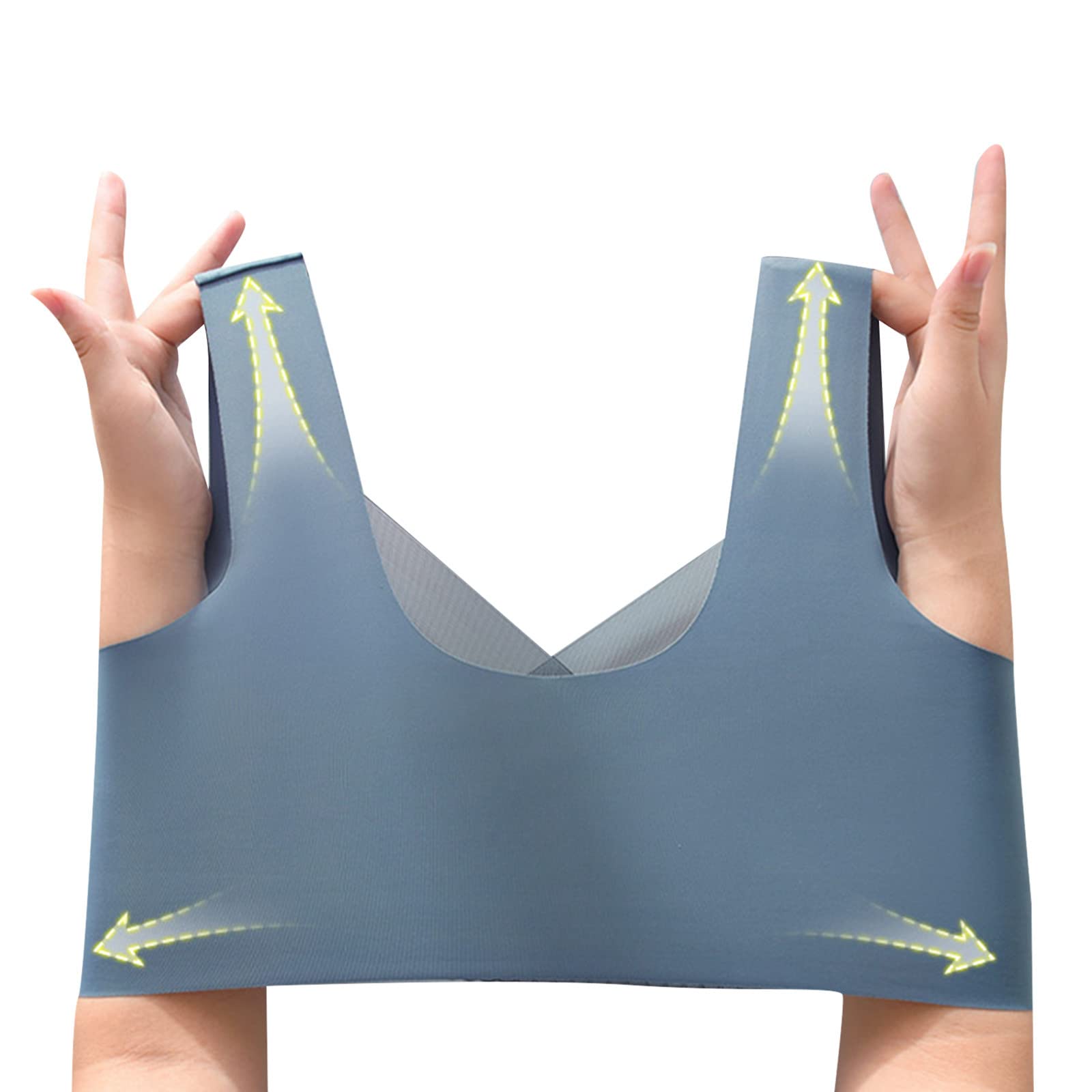 Push-up BH met Kant Draadloos Beugelloos Ondersteunend Comfortabel Ademend Stretch Dames Lingerie Elastisch | Sansoti