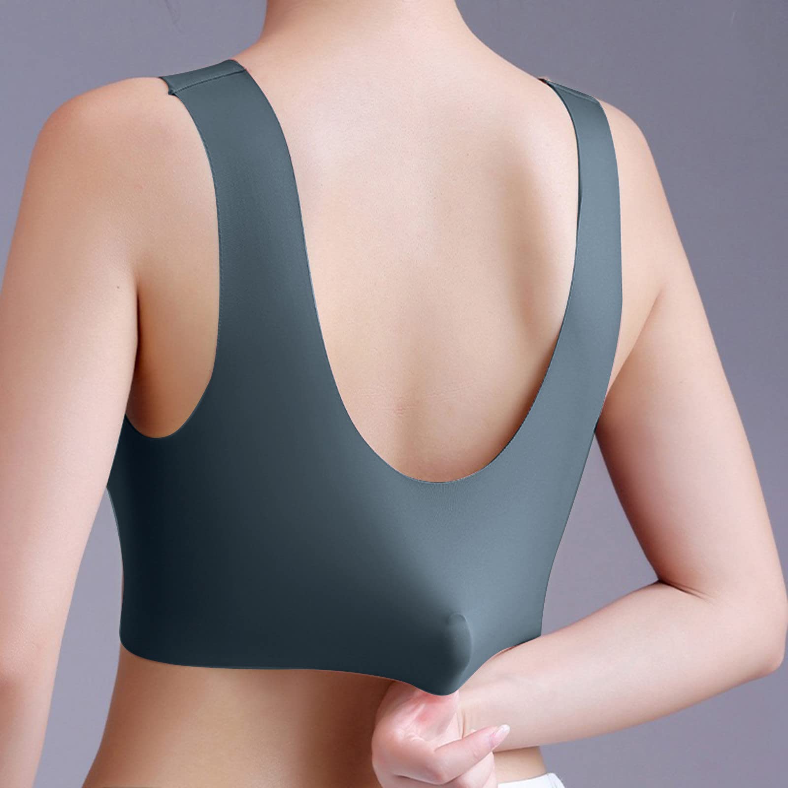 Push-up BH met Kant Draadloos Beugelloos Ondersteunend Comfortabel Ademend Stretch Dames Lingerie Elastisch | Sansoti