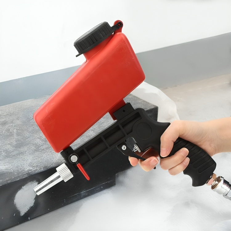 Zandstraalpistool Pneumatisch 90PSI 6.5mm Nozzle 21LBS Beker Metaal Reiniging | Sansoti