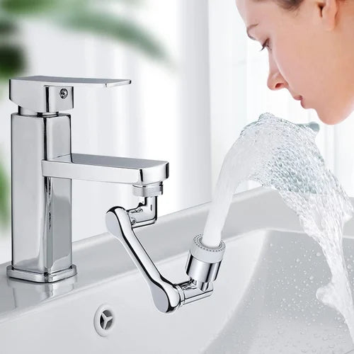 360° Draaibare Wastafeluitloop – Flexibele Waterstraal met 2 Stromingsmodi | Sansoti
