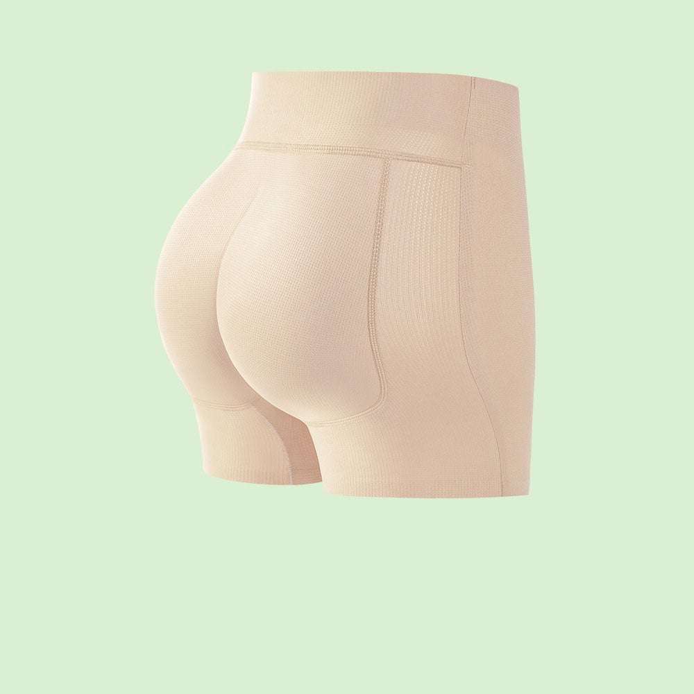 Corrigerende Shapewear Shorts met Push-Up Effect en Hoge Taille voor Bilvergroting | Sansoti