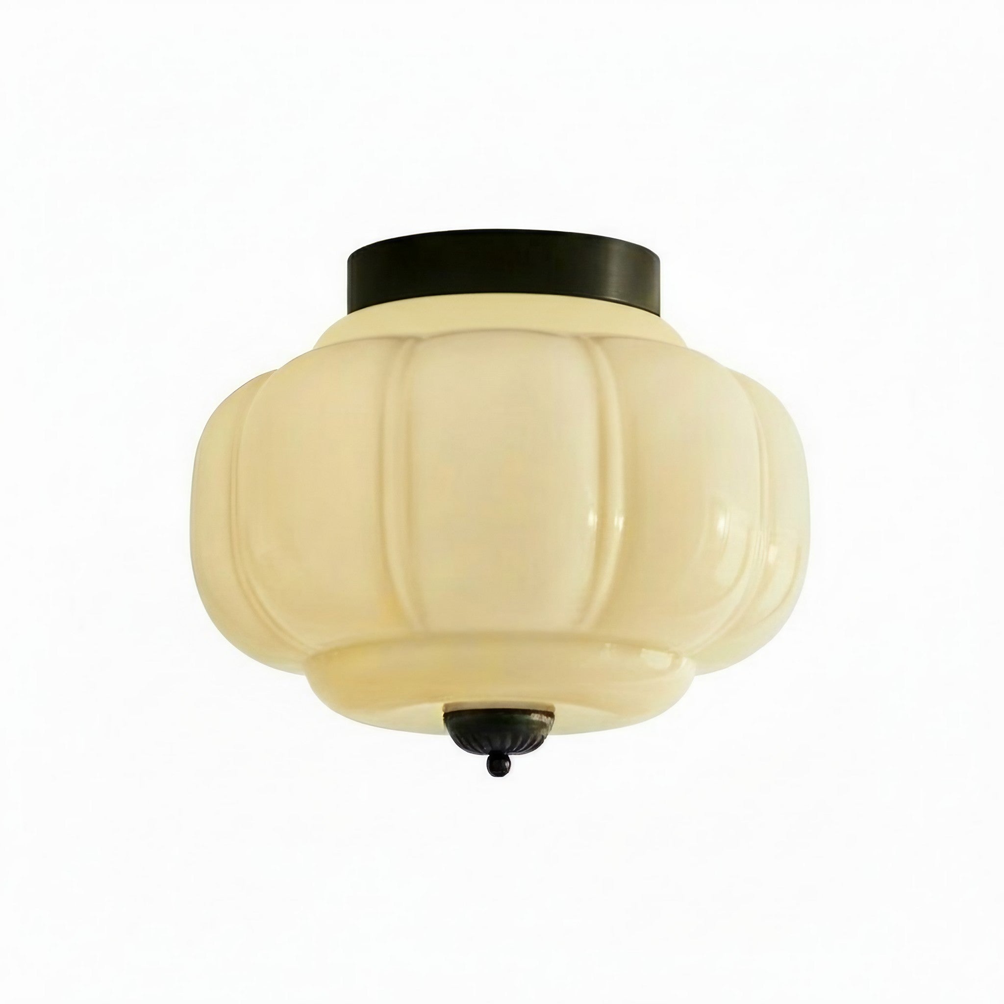 Plafondlamp Melkglas Glazen Kap Moderne Verlichting Scandinavische Stijl Woonkamer Eetkamer Slaapkamer Flush Mount | Sansoti