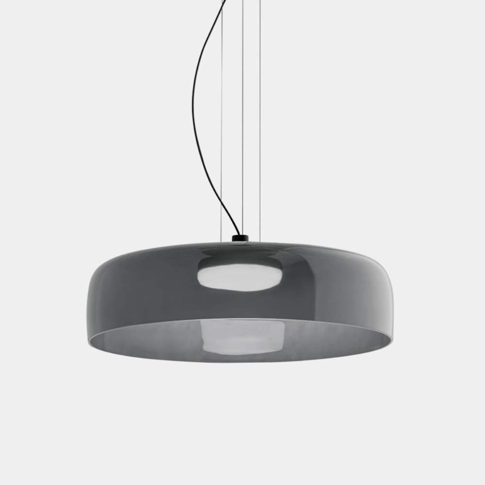 Hängelampe Glas Nordisches Design Geschichtet 1 2 3 Stufen Orange Grün Grau Esszimmer Küche Wohnzimmer Pendelleuchte Warmes Licht LED Einstellbar