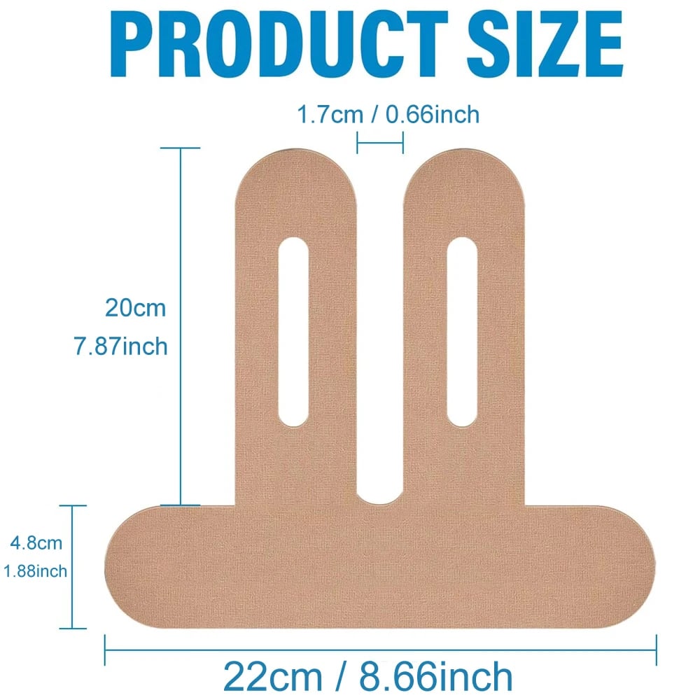 Kinesio tape préformé pour le genou, élastique et respirant, soutien sportif, liberté de mouvement et stabilité | Sansoti