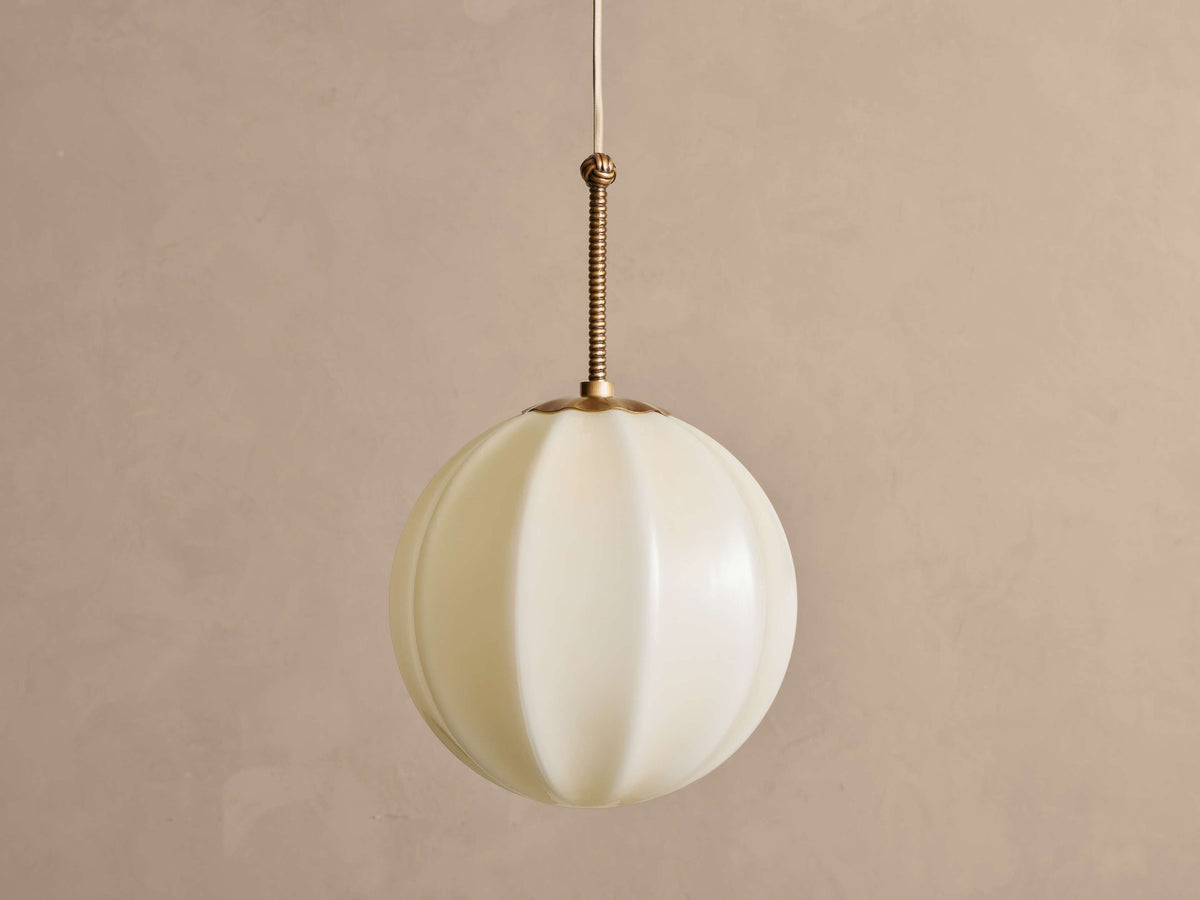 Suspension en verre blanc crème et laiton, style vintage, 12-20 cm, pour salle à manger, entrée et pièce à vivre, éclairage d’ambiance rétro | Sansoti