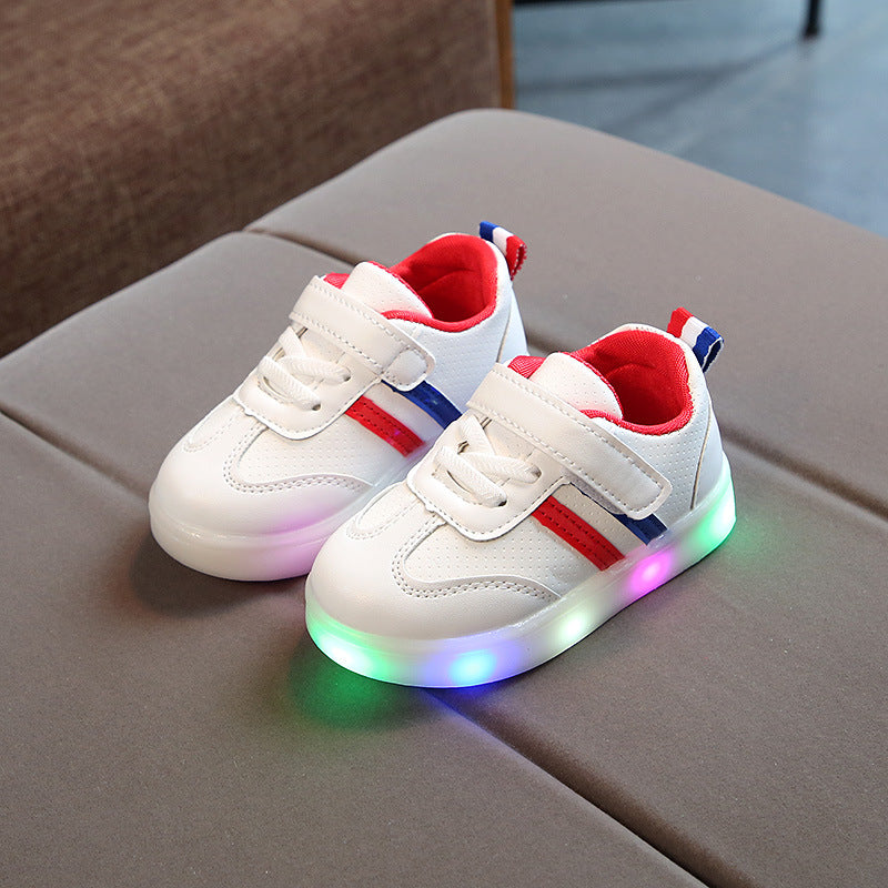 Verlichte Kindersneakers met Flexibele Zool - LED Schoenen voor Kinderen - Sportieve Kinderschoenen met Lichteffect | Sansoti