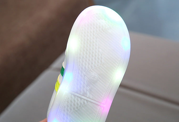 Verlichte Kindersneakers met Flexibele Zool - LED Schoenen voor Kinderen - Sportieve Kinderschoenen met Lichteffect | Sansoti