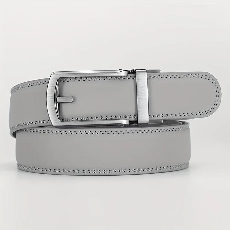 Premium-Ledergürtel für Damen und Herren, klassisch, stilvoll, lässig, formell, echtes Leder, elegantes Design | Sansoti
