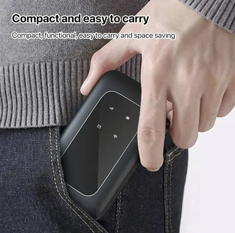 Mobiele 5G WiFi Router Draadloos Internet Onderweg Compact Zakformaat Tot 5 Apparaten Thuisnetwerk Reizen | Sansoti