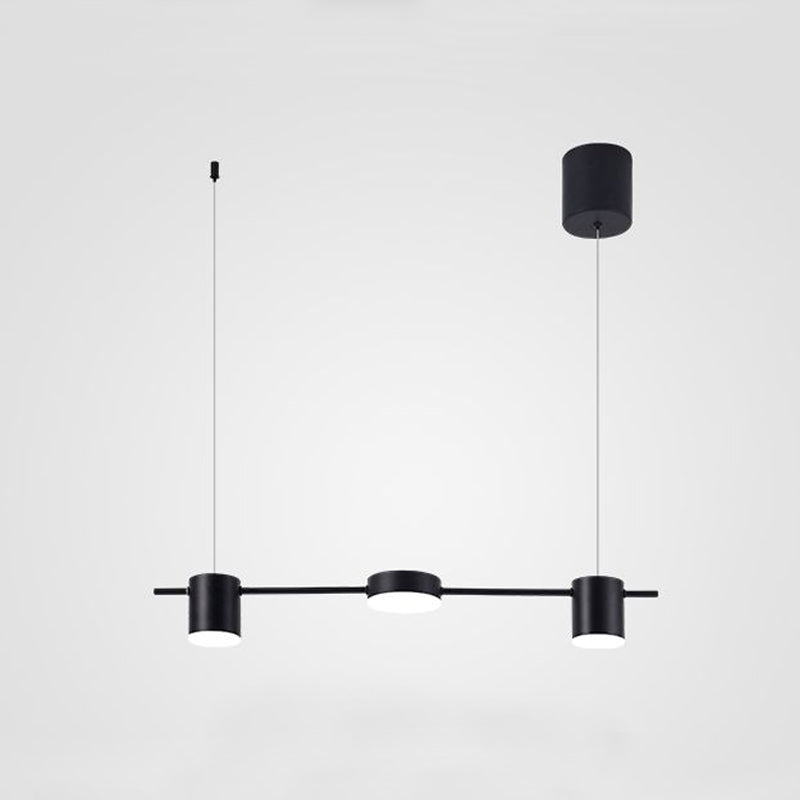 Hängeleuchte Aluminium Schwarz Gold LED 3 5 6 Flammig Küche Wohnzimmer Esszimmer Deckenlampe Strahler Industrial Modern | Restfield