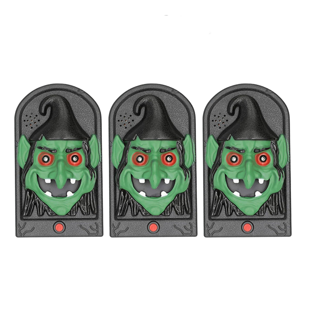 Ghostly Motion Sensor Doorbell with Spooky Sounds Halloween Decoration for Parties and Theme Parties | Sansoti