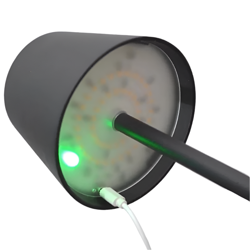 Wireless Table Lamp with Dimmable LED Lighting and Rechargeable Battery | Waterproof for Indoor and Outdoor | Sansoti