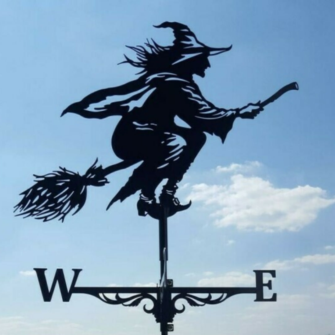 Weather Vane Garden Stainless Steel Weather-Resistant Outdoor Decoration Balcony Terrace Wind Direction Garden Accessory | Sansoti