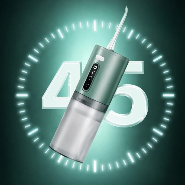 Mondverzorging Waterflosser met Wisselbare Opzetstukken | 3 Reinigingsmodi | IPX6 Waterdicht | Sansoti