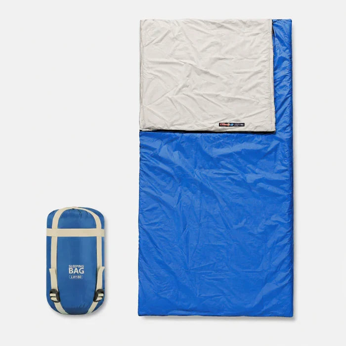 Envelope Ultralight 190x75cm Three-Season Sleeping Bag, Camping, Trekking, Outdoor, Compact Carry Bag, Hiking | Sansoti