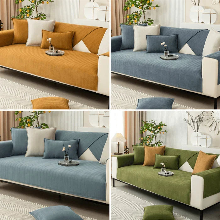 Antislip Fleece Hoes 120×150 cm Zacht Warm Pluche Bankdeken voor Sofa Auto Kantoor Wasbaar Comfort | Sansoti