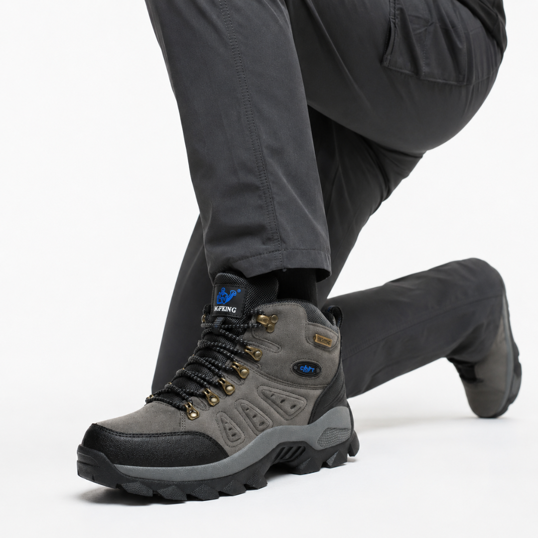 Chaussures de randonnée imperméables avec semelle orthopédique et profil antidérapant pour femmes et hommes, trekking en plein air | Sansoti