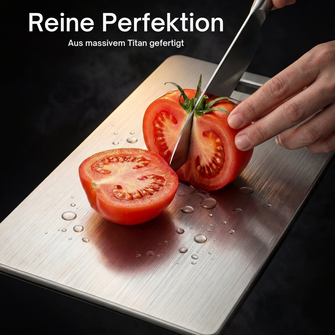 Titanium Cutting Board – Robust Kitchen Aid with Smooth Cutting Surface for Daily Use | Sansoti