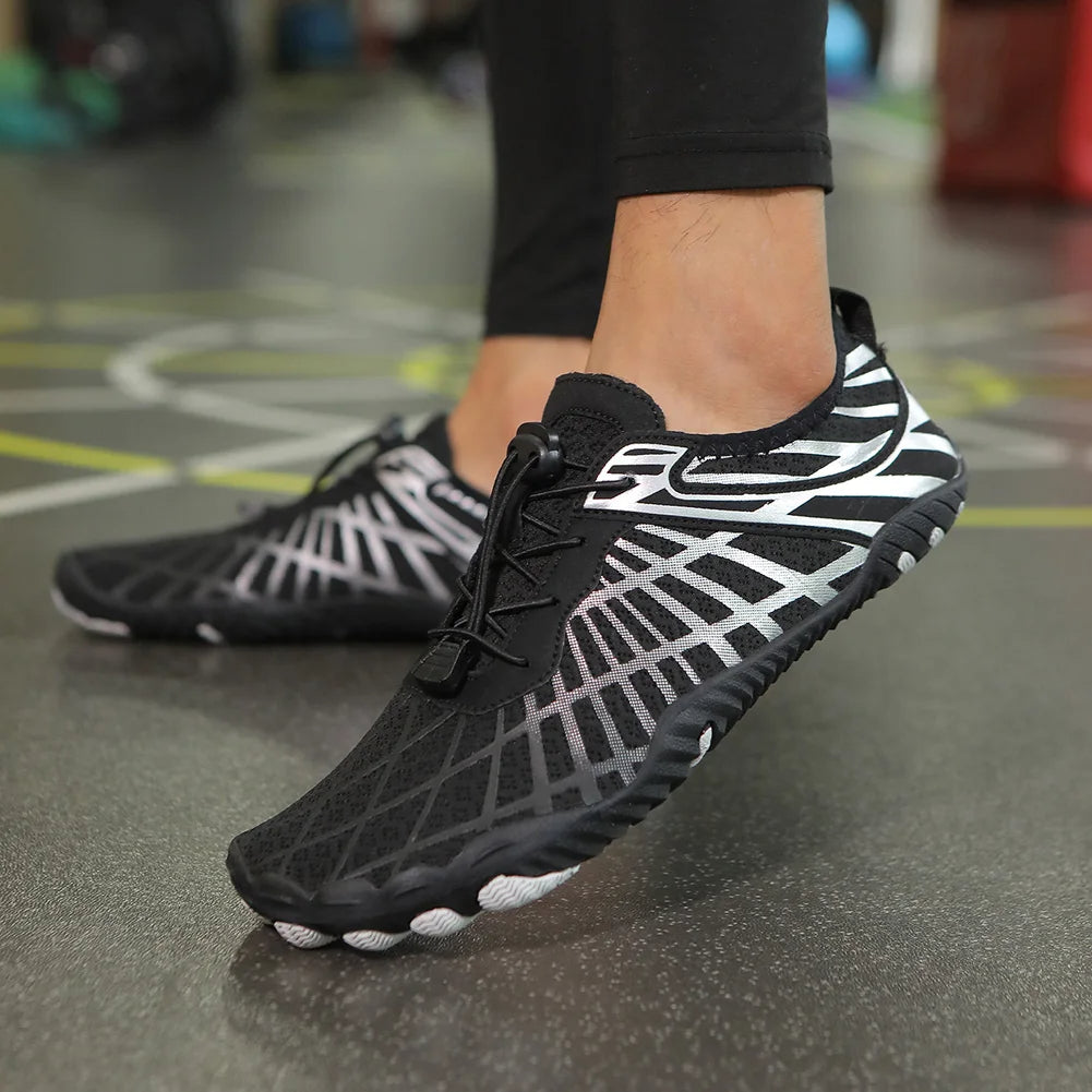 Sneldrogende Waterschoenen Dames Heren Ademend Mesh Anti-Slip Zool Zwemmen Strand Surf Yoga Watersport | Sansoti