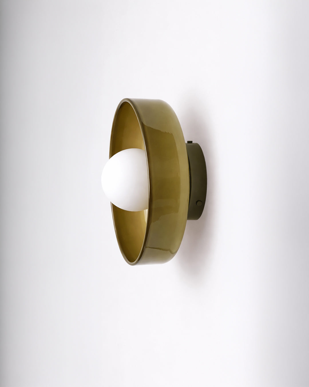 Minimalistische Glazen Wand- en Plafondlamp — Moderne Verlichting voor Gang & Slaapkamer — Dimbaar LED — Ø25 / Ø35 cm | Sansoti