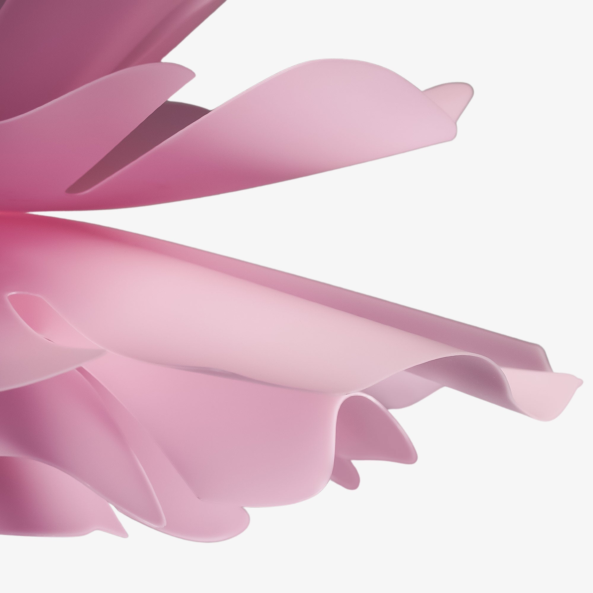 Handgemaakte Acryl Hanglamp Lotus Bloem Wit Scandinavisch Design | Sansoti