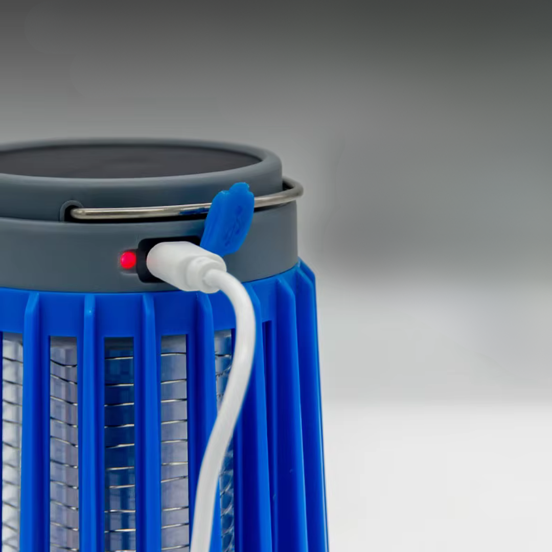 Solar Insectenlamp met UV-Licht en Campingverlichting voor Buiten Muggenbestrijding Tuin Terras Balkon | Sansoti