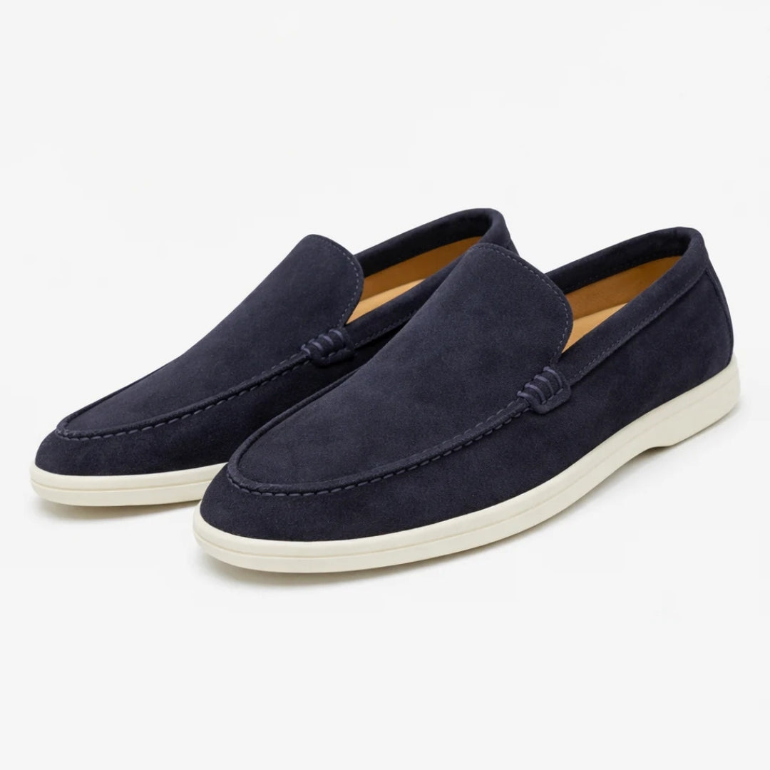 Instappers voor Heren Suède Afwerking Comfortabele Loafers Dagelijks Gebruik Veelzijdige Stijl Casual | Sansoti
