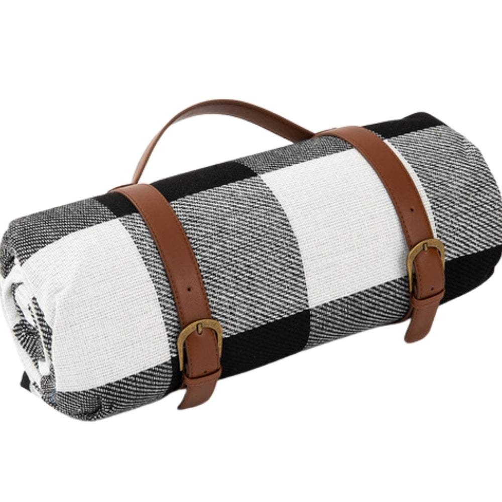 Waterdichte Opvouwbare Picknickkleed voor Buiten – Zachte Bovenzijde PEVA Onderzijde – Compact Draagbaar Strandkleed voor Picknick Camping Park | Sansoti