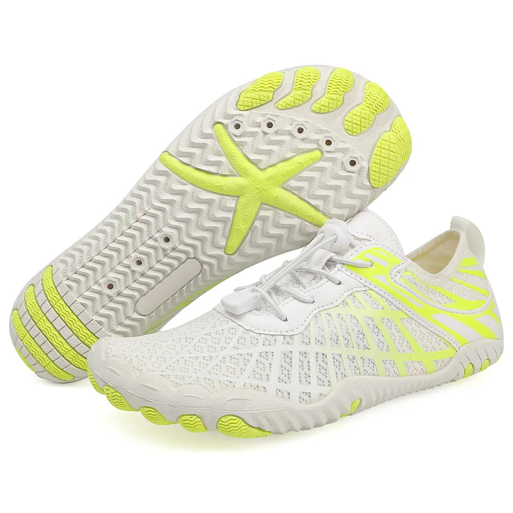 Sneldrogende Waterschoenen Dames Heren Ademend Mesh Anti-Slip Zool Zwemmen Strand Surf Yoga Watersport | Sansoti