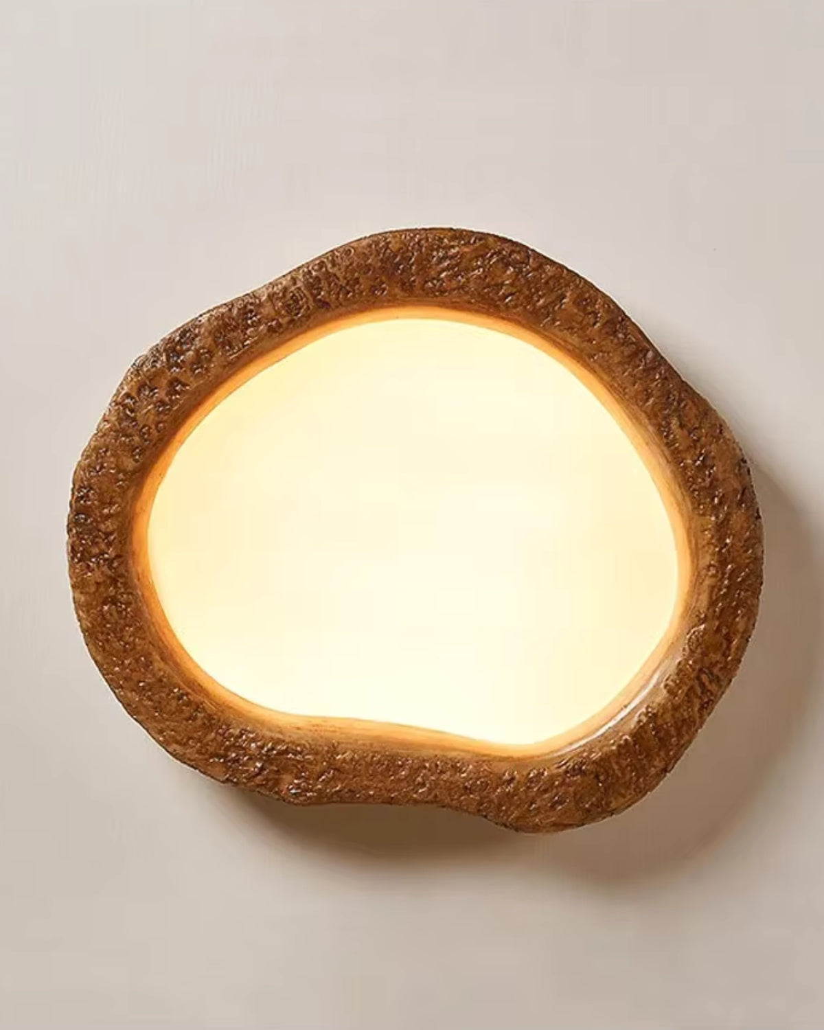 Moderne Holzdeckenleuchte mit warmer LED-Beleuchtung und minimalistischem Design | Restfield