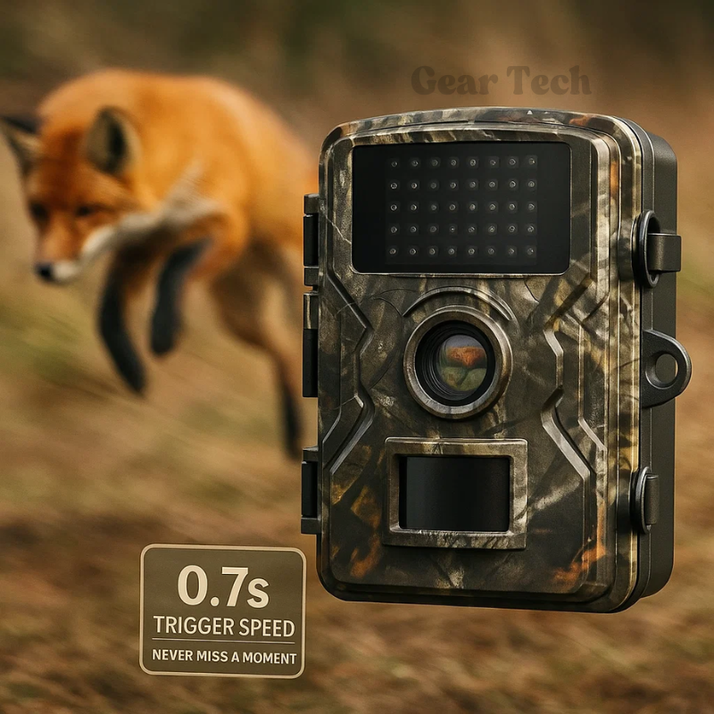 Wildlife Bewegingscamera met Nachtzicht 16MP 1080p voor Tuin Natuurfotografie Waterdicht IP66 | Sansoti