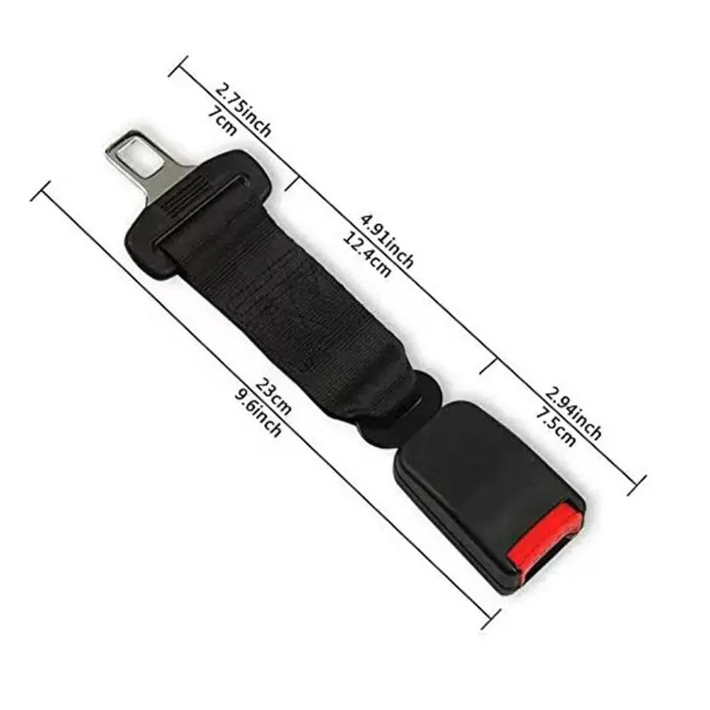 Gurtverlängerung fürs Auto 36 cm Metall ABS Universell Sicherheitsgurtverlängerung Mehr Komfort Sicherheit | Sansoti