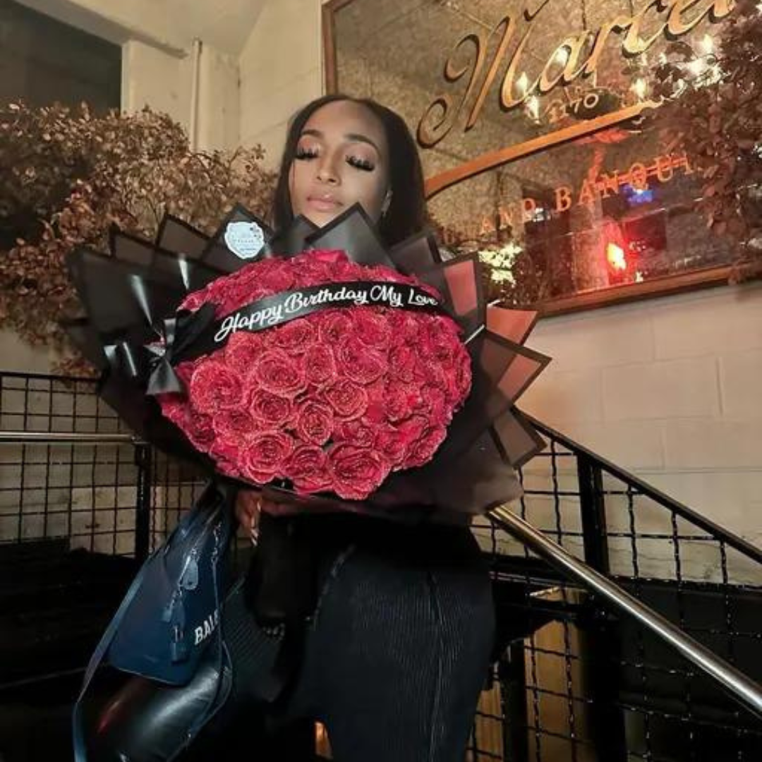 Glitter Kunstbloemen Rozen Set voor Decoratie - Blijvende Pracht met Fonkelend Effect - Ideaal voor Feesten & Geschenken | Sansoti