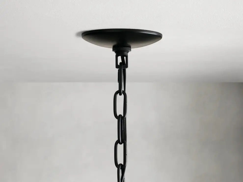 Lustre en rotin tressé, structure en fer à plusieurs niveaux, hauteur réglable, suspension pour éclairage de salle à manger et de salon | Sansoti