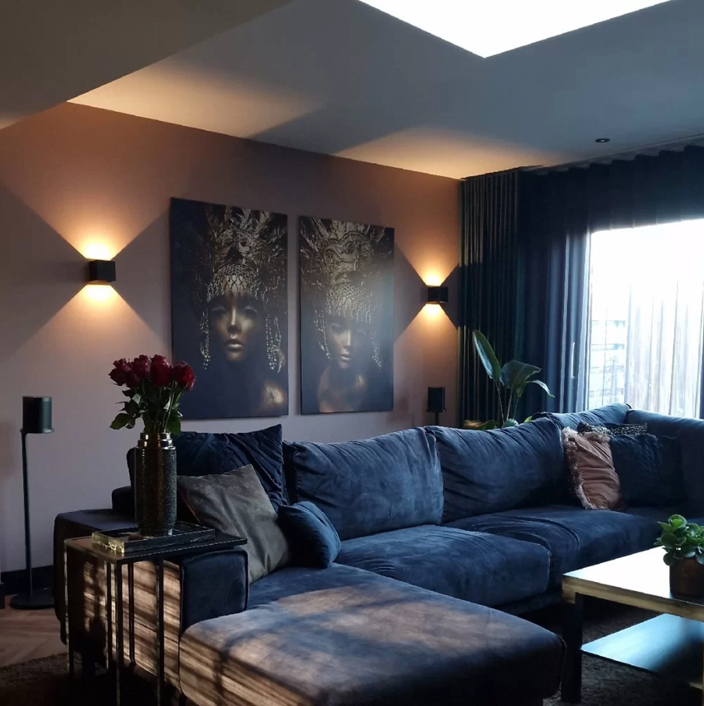 Draadloze Wandlamp met Sensor & USB Oplaadbaar – LED Sfeerverlichting voor Gang, Slaapkamer, Kast & Trap | Instelbare Lichtmodi | Sansoti