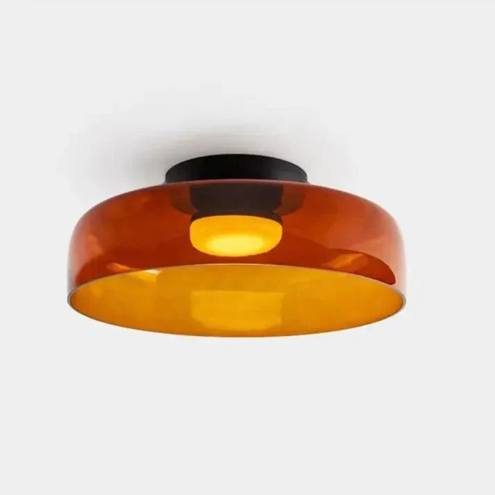Moderne dreifarbige LED-Glas-Deckenleuchte im skandinavischen Design für Esszimmer und Wohnzimmer, Schlafzimmerbeleuchtung | Sansoti