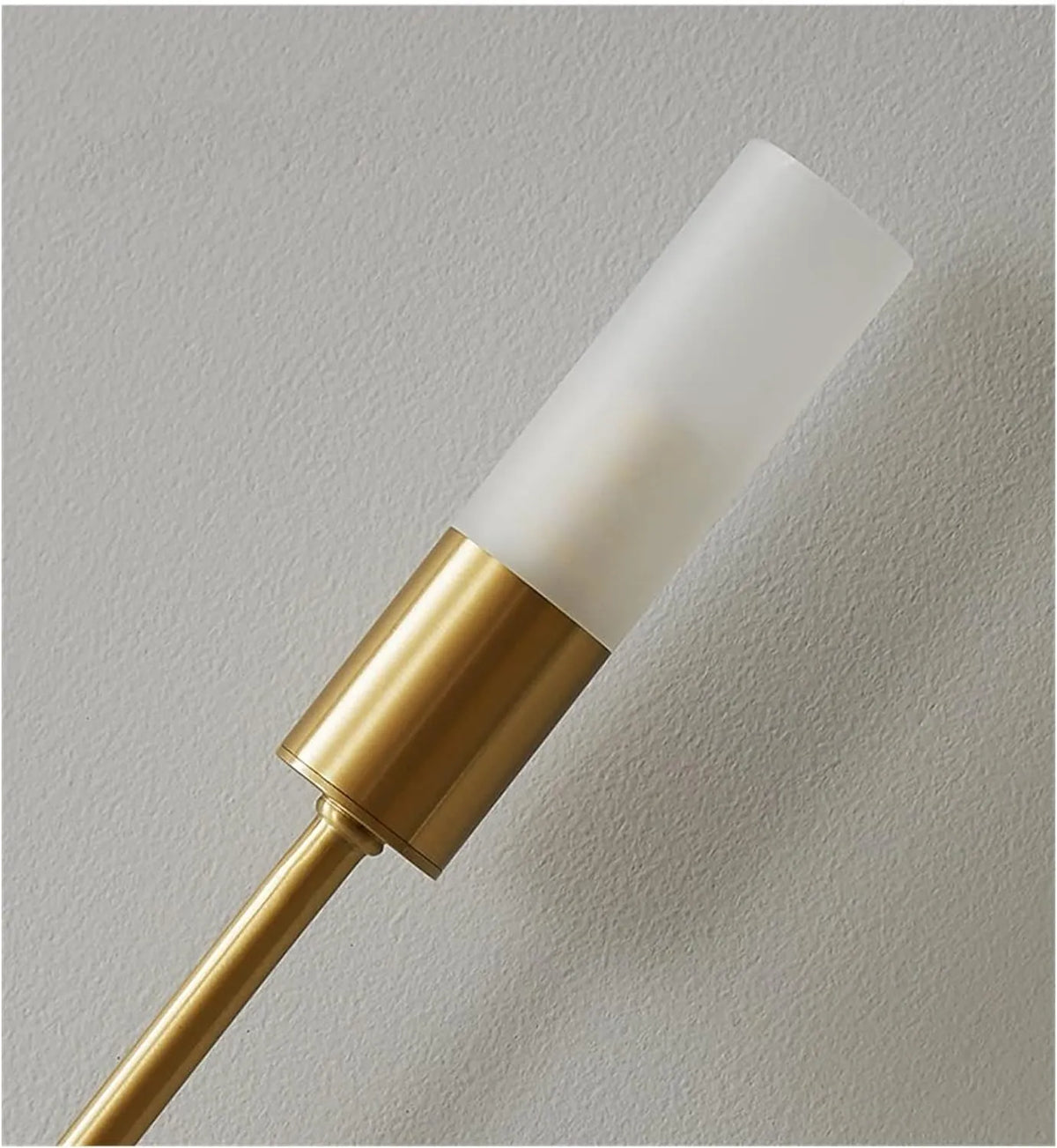 Wandleuchte Metall Gold Acrylschirm 1 Lampe Wohnzimmer Schlafzimmer Flur Warmes Licht Zeitgemäßes Design Wandleuchte | Sansoti