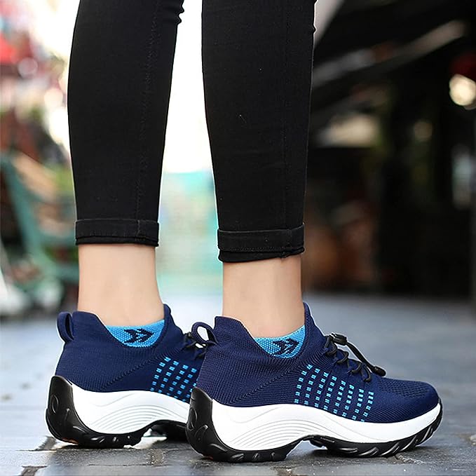 Orthopedische Wandelschoenen met Voetgewelfsteun Ademend Breimesh voor Plantaire Fasciitis Hielspoor Hallux Valgus Artritis | Sansoti
