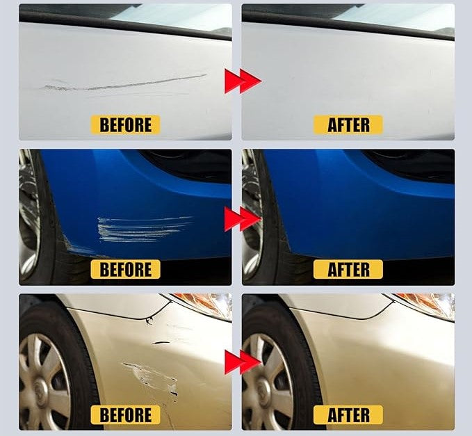 Car Scratch Repair Kit – Effective Scratch Remover for Paint Damage – Repair Fluid with Polishing Sponge – Suitable for All Colors | Sansoti