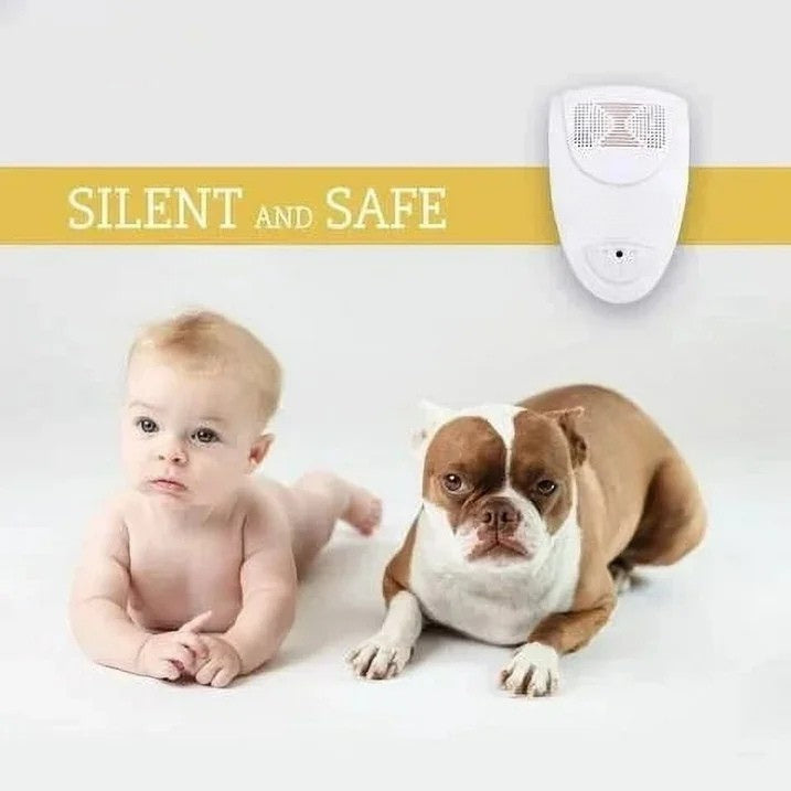 Répulsif à ultrasons contre les punaises de lit pour toute la pièce, sans danger pour les enfants et les animaux domestiques, efficace | Sansoti