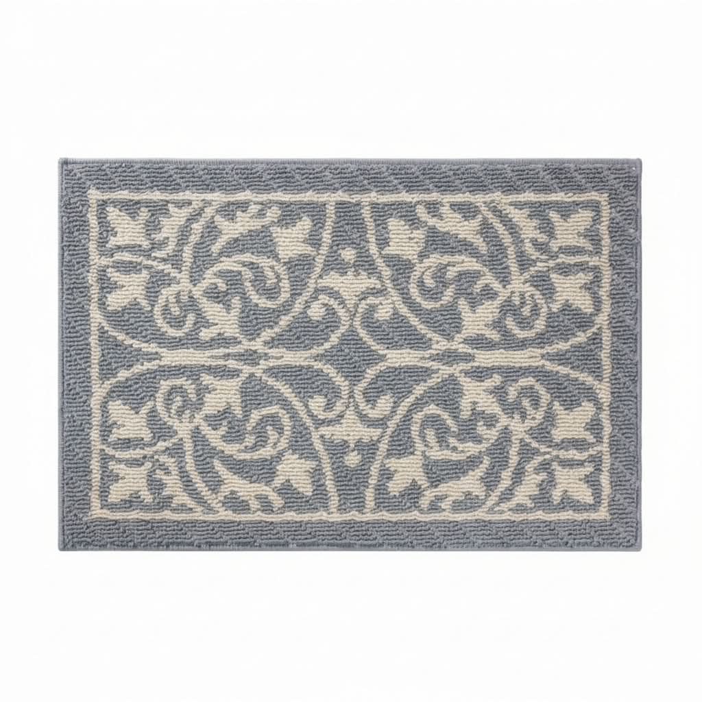Paillasson antidérapant d’intérieur facile d’accès, 60x90cm, retenant la saleté, tapis d’entrée avec dessous en caoutchouc antidérapant | Sansoti