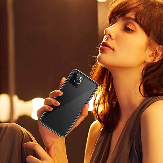 Magnetisch Glazen Telefoonhoesje met Privacy Screenprotector — 360° Bescherming voor iPhone | Sansoti