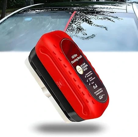 Car Window Cleaner for Grease-Free Clear View – Sponge with Hydrophobic Coating | Sansoti