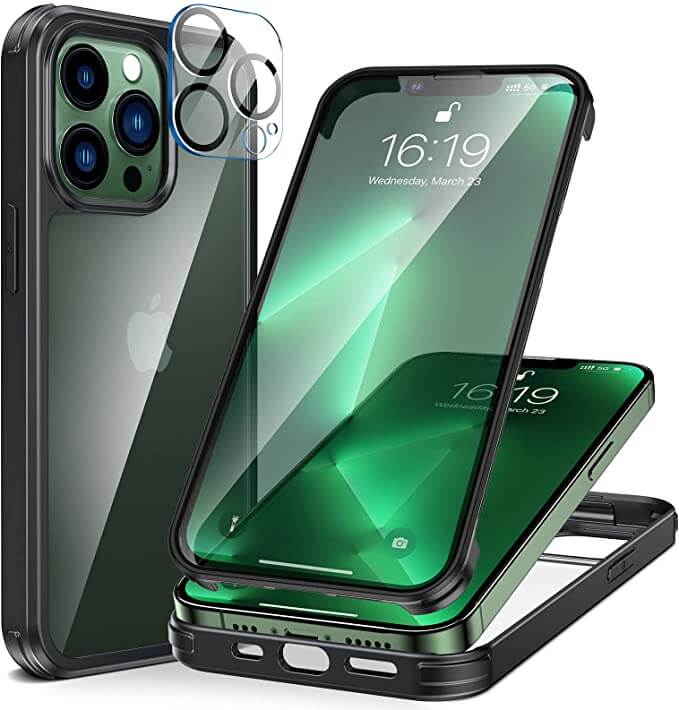 Magnetisch Glazen Telefoonhoesje met Privacy Screenprotector — 360° Bescherming voor iPhone | Sansoti